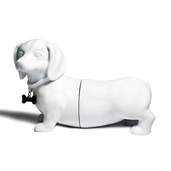 Resin Dachshund Bookend
