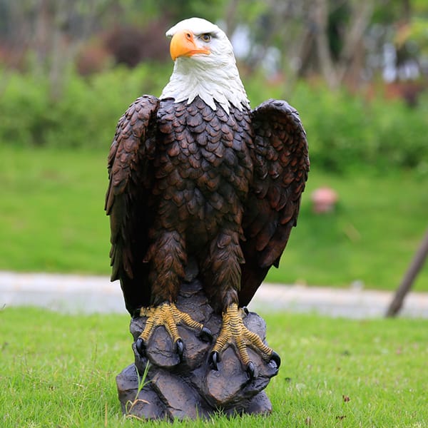 resin eagle statue