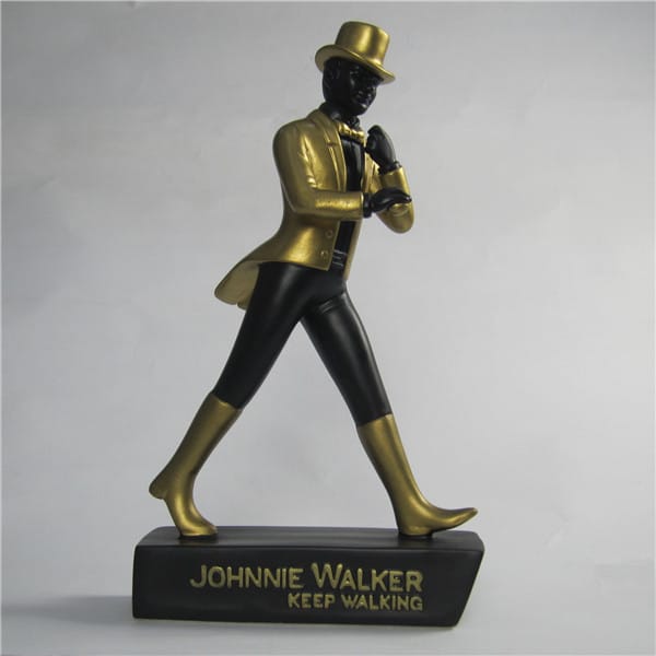 Custom Branded (JOHNNIE WALKER) Resin Figurine