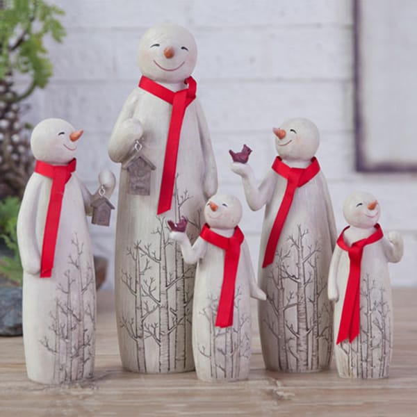 Unique Design Christmas Snowman Figure Gifts Set 